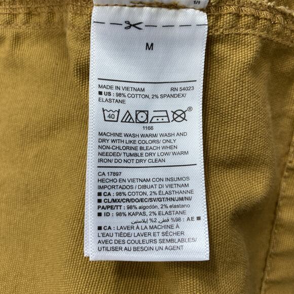 Women Field Jacket Size Medium Brown Barn Chore Utility Coat Pockets Lightweight - Picture 9 of 15